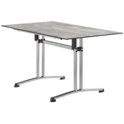 Sieger Gastro-Tisch Polytec Platte   ¦ grau ¦ Maße (cm): B: 140 H: 73