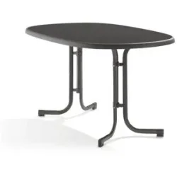 Sieger Boulevard Klapptisch   ¦ grau ¦ Maße (cm): B: 140 H: 72