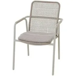 Siena Garden Stapelsessel  Repton ¦ creme ¦ Maße (cm): B: 65 H: 86