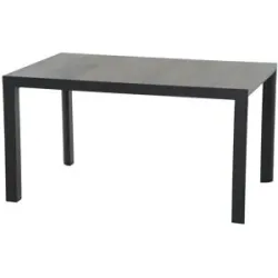 Siena Garden Gartentisch  Silva ¦ schwarz ¦ Maße (cm): B: 90 H: 74