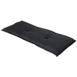Höffner Bankauflage  Basic ¦ schwarz ¦ Maße (cm): B: 48 H: 6