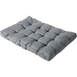 Höffner Auflage  Basic ¦ grau ¦ Maße (cm): B: 120 H: 6