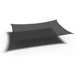 Siena Garden Sonnensegel Rechteck  Coolfit ¦ schwarz ¦ Maße (cm): B: 300 H: 300