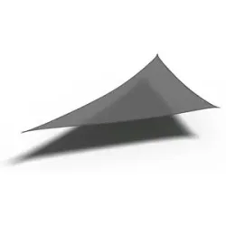 Siena Garden Sonnensegel 3-Eck  Coolfit ¦ grau ¦ Maße (cm): B: 500 H: 710