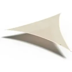 Siena Garden Sonnensegel 3-Eck  Coolfit ¦ beige ¦ Maße (cm): B: 500 H: 500