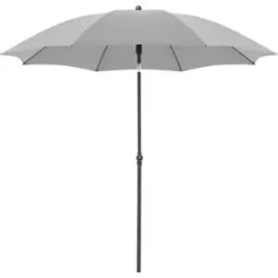 doppler Sonnenschirm Ø 210 cm Active Green ¦ grau ¦ Maße (cm): H: 237  Ø: 210