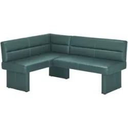 Höffner Eckbank Leder Canto II ¦ blau ¦ Maße (cm): B: 180 H: 85 T: 134.0