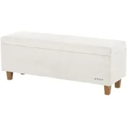 Jette Home Bettbank mit Stauraum Jette Flex ¦ creme ¦ Maße (cm): B: 122 H: 47 T: