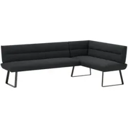 Koinor Eckbank  Dining System 3 ¦ schwarz ¦ Maße (cm): B: 217 H: 88 T: 152.0