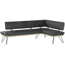 Koinor Eckbank Leder Dining System 4 ¦ grau ¦ Maße (cm): B: 237 H: 88 T: 152.0