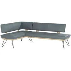 Koinor Eckbank Leder Dining System 4 ¦ blau ¦ Maße (cm): B: 217 H: 88 T: 152.0