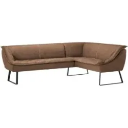 Koinor Eckbank Leder Alino ¦ braun ¦ Maße (cm): B: 283 H: 89 T: 192.0