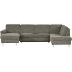 Diva Wohnlandschaft mit Schlaffunktion  Diva ¦ braun ¦ Maße (cm): H: 90