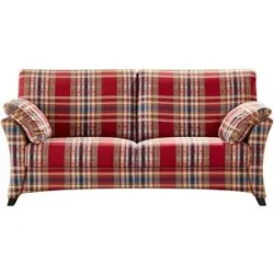 HOFFNER, Höffner Sofa 3-sitzig  Mikado ¦ rot ¦ Maße (cm): B: 196 H: 93 T: 91.0
