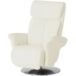 Himolla Ledersessel mit Relaxfunktion 7227 ¦ creme ¦ Maße (cm): B: 82 H: 107 T: