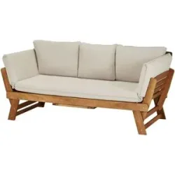 Yorkshire Garten-Sofa  Holstein ¦ beige ¦ Maße (cm): B: 180 H: 76 T: 80.0