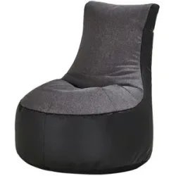 Höffner Sitzsack  Ben ¦ grau ¦ Maße (cm): B: 80 H: 86 T: 95.0