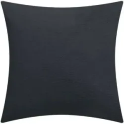 Höffner Dekokissen  Skagen ¦ schwarz ¦ Maße (cm): B: 40 H: 40