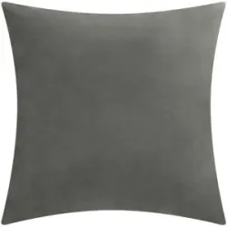 Höffner Dekokissen 40x40 cm Skagen ¦ grau ¦ Maße (cm): B: 40 H: 40