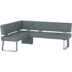 Höffner Eckbank  Canto I ¦ blau ¦ Maße (cm): B: 203 H: 87 T: 157.0
