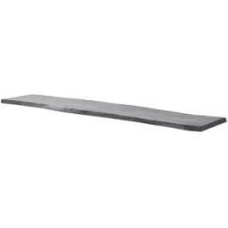 Dine + Mine Bankplatte  SigNature One ¦ grau ¦ Maße (cm): B: 180 H: 3,5 T: 40.0