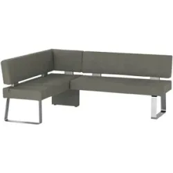 Höffner Eckbank  Canto I ¦ grau ¦ Maße (cm): B: 203 H: 87 T: 157.0