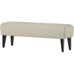 Höffner Polsterbank  Hearty ¦ beige ¦ Maße (cm): B: 145 H: 51 T: 46.0