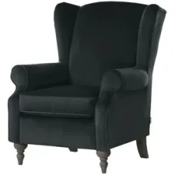 Höffner Ohrensessel  Cozy ¦ schwarz ¦ Maße (cm): B: 83 H: 102 T: 87.0