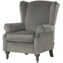 Höffner Ohrensessel  Cozy ¦ grau ¦ Maße (cm): B: 83 H: 102 T: 87.0