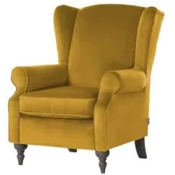 Höffner Ohrensessel  Cozy ¦ gelb ¦ Maße (cm): B: 83 H: 102 T: 87.0