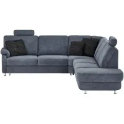 meinSofa Ecksofa  Ole-S ¦ blau ¦ Maße (cm): B: 269 H: 91 T: 287.0