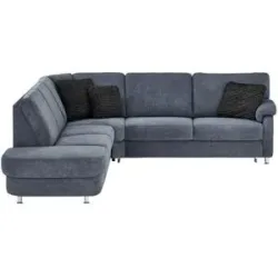 meinSofa Ecksofa  Ole-S ¦ blau ¦ Maße (cm): B: 287 H: 91 T: 269.0