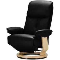 Nils Olsen Relaxsessel  Svenstrup ¦ schwarz ¦ Maße (cm): B: 76 H: 108 T: 81.0