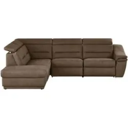 meinSofa Ecksofa  Ivonne-S ¦ braun ¦ Maße (cm): B: 294 H: 84 T: 245.0