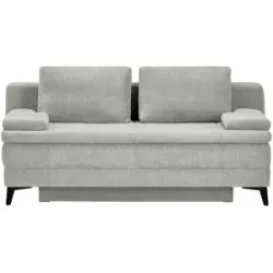 Höffner Schlafsofa Boxspring Ciri ¦ grau ¦ Maße (cm): B: 200 H: 93 T: 107.0