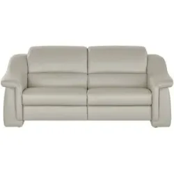 Himolla Ledersofa  1501 ¦ grau ¦ Maße (cm): B: 202 H: 84 T: 106.0