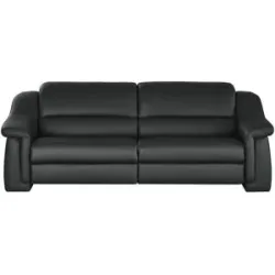 Himolla Ledersofa  1501 ¦ schwarz ¦ Maße (cm): B: 232 H: 84 T: 106.0