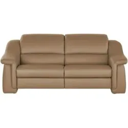 Himolla Ledersofa  1501 ¦ beige ¦ Maße (cm): B: 202 H: 84 T: 106.0