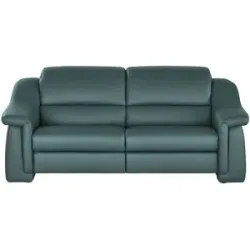 Himolla Ledersofa  1501 ¦ türkis/petrol ¦ Maße (cm): B: 202 H: 84 T: 106.0