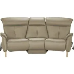 Himolla Einzelsofa Leder  4708 ¦ braun ¦ Maße (cm): B: 216 H: 97 T: 119.0