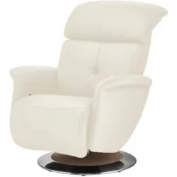 Himolla Funktionssessel Leder 7708 ¦ beige ¦ Maße (cm): B: 79 H: 97 T: 99.0