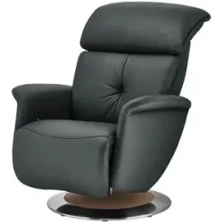 Himolla Funktionssessel Leder 7708 ¦ schwarz ¦ Maße (cm): B: 79 H: 97 T: 99.0