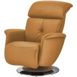 Himolla Funktionssessel Leder 7708 ¦ orange ¦ Maße (cm): B: 79 H: 97 T: 99.0