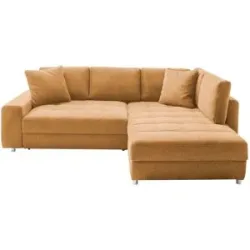Bobb Ecksofa  Arissa de Luxe ¦ gelb ¦ Maße (cm): B: 265 H: 84 T: 215.0