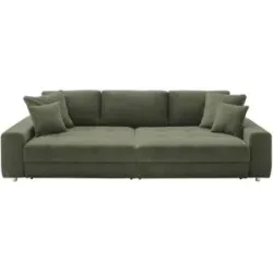 Bobb Big Sofa  Arissa de Luxe ¦ grün ¦ Maße (cm): B: 292 H: 84 T: 120.0