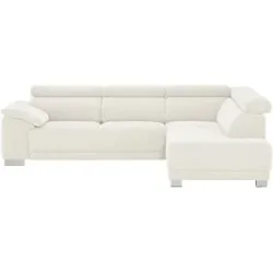 Höffner Ecksofa  Chocolo ¦ creme ¦ Maße (cm): B: 270 H: 76 T: 205.0