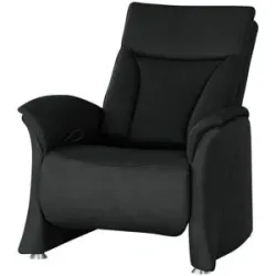 Himolla Sessel mit Relaxfunktion  4010 ¦ schwarz ¦ Maße (cm): B: 87 H: 106 T: