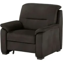 meinSofa Sessel mit ausziehbarem Hocker  Vera ¦ grau ¦ Maße (cm): B: 100 H: 92
