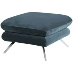 Jette Home Hocker  Caldara ¦ türkis/petrol ¦ Maße (cm): B: 70 H: 45 T: 70.0
