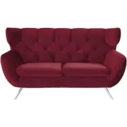 Jette Home Sofa  Caldara ¦ rot ¦ Maße (cm): B: 190 H: 94 T: 95.0